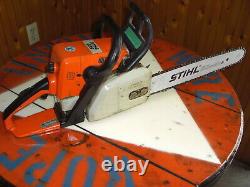 Stihl 025 chainsaw 15 inch bar and Chain DISPLACEMENT44.3 ccm Nice Running saw