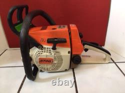 Stihl 026 Chainsaw Red Lever Power Head Only Runs Great 185 Psi Compression