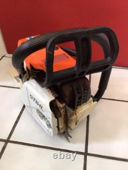 Stihl 026 Chainsaw Red Lever Power Head Only Runs Great 185 Psi Compression