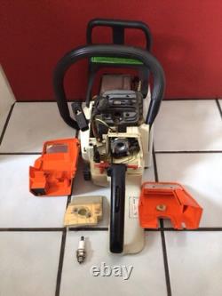 Stihl 026 Chainsaw Red Lever Power Head Only Runs Great 185 Psi Compression