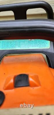 Stihl 026 Chainsaw for repair project or parts Has 165 compression and spark OEM