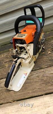 Stihl 026 Chainsaw for repair project or parts Has 165 compression and spark OEM