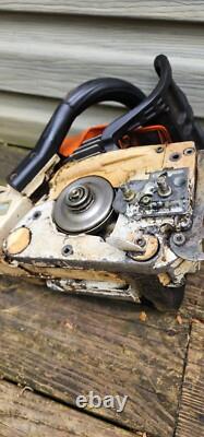 Stihl 026 Chainsaw for repair project or parts Has 165 compression and spark OEM