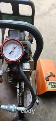 Stihl 026 Chainsaw for repair project or parts Has 165 compression and spark OEM