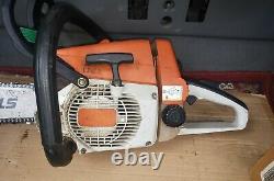 Stihl 026 chainsaw with 16 bar and chain clean wood cutter saw