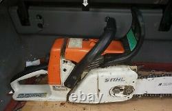 Stihl 026 chainsaw with 16 bar and chain clean wood cutter saw