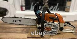 Stihl 028AV Super wood boss 028 rare side chain tension adjustment Nice chainsaw