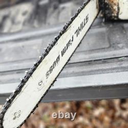 Stihl 028 AV Super Chainsaw Wood Boss 20 Bar Runs Stihl 028 AV Super Chainsaw Wood Boss 20 Bar Runs