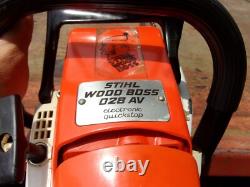 Stihl 028 AV Wood Boss Chainsaw 16 Bar & Chain Saw Logging Timber Firewood Gas