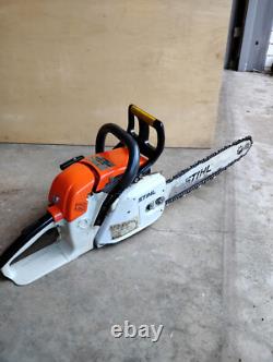 Stihl 028 AV Wood Boss Chainsaw 16 Bar & Chain Saw With Case