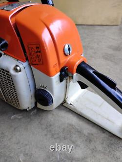 Stihl 028 AV Wood Boss Chainsaw 16 Bar & Chain Saw With Case