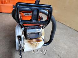 Stihl 028 AV Wood Boss Chainsaw 16 Bar & Chain Saw With Case