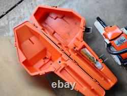 Stihl 028 AV Wood Boss Chainsaw 16 Bar & Chain Saw With Case
