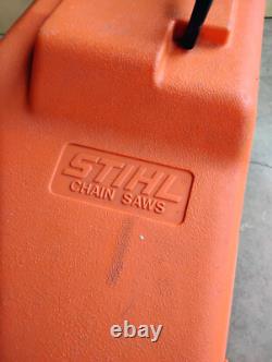 Stihl 028 AV Wood Boss Chainsaw 16 Bar & Chain Saw With Case
