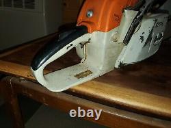 Stihl 028 AV Wood Boss Chainsaw With 16 Bar And Chain Runs Good Used Chainsaw