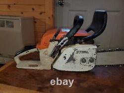 Stihl 028 AV Wood Boss Chainsaw With 16 Bar And Chain Runs Good Used Chainsaw