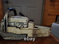 Stihl 028 AV Wood Boss Chainsaw With 16 Bar And Chain Runs Good Used Chainsaw