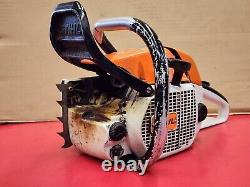 Stihl 028 Ave Woodboss Vintage Collectr Chainsaw Turns Clean Hi Comp Has Hotspot