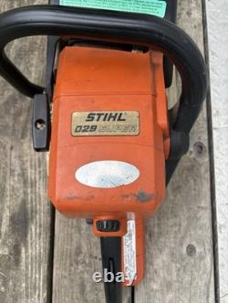 Stihl 029 SUPER Chainsaw RUNS 56cc Chain Saw 18 Inch Bar
