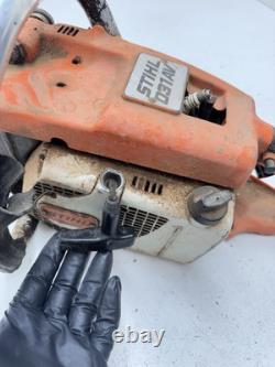 Stihl 031AV 031av Chainsaw Bar & Chain RUNS ON STARTING FLUID! FREE SHIPPING
