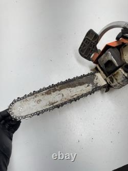Stihl 031AV 031av Chainsaw Bar & Chain RUNS ON STARTING FLUID! FREE SHIPPING
