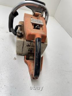 Stihl 031AV 031av Chainsaw Bar & Chain RUNS ON STARTING FLUID! FREE SHIPPING