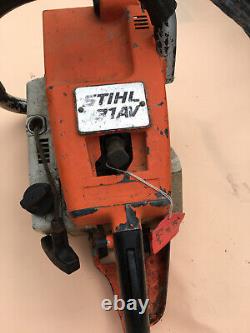 Stihl 031AV Chainsaw Powerhead for Parts/Repair Chain Saw 031 AV No Spark