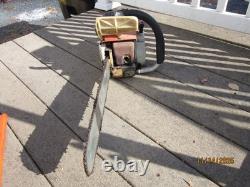 Stihl 031 AV 20 Chainsaw Great Compression, Ready for Refurb, No Issues Noted