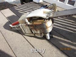 Stihl 031 AV 20 Chainsaw Great Compression, Ready for Refurb, No Issues Noted