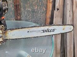 Stihl 032AV chainsaw with bar & chain