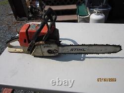 Stihl 034 AV Super Chainsaw with16 Rollermatic Bar Electronic Quickstop