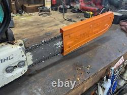 Stihl 036 OEM Red Lever Chainsaw Professionally Serviced Runs A1 Great Shape Saw