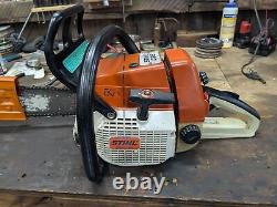 Stihl 036 OEM Red Lever Chainsaw Professionally Serviced Runs A1 Great Shape Saw