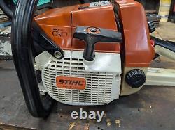 Stihl 036 OEM Red Lever Chainsaw Professionally Serviced Runs A1 Great Shape Saw