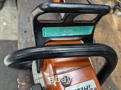 Stihl 036 OEM Red Lever Chainsaw Professionally Serviced Runs A1 Great Shape Saw