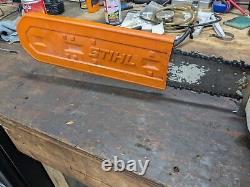 Stihl 036 OEM Red Lever Chainsaw Professionally Serviced Runs A1 Great Shape Saw