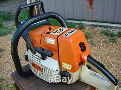 Stihl 036 Pro timber saw, makes 191 psi and is ready to go to work, very nice