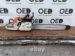 Stihl 038 AV Chainsaw STRONG RUNNING SAW With NEW 24 BAR & CHAIN FAST Ship