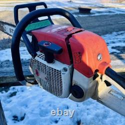 Stihl 038 AV Magnum II 24 Bar Chainsaw Runs Strong Well Maintained Easy Start