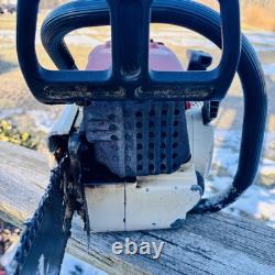 Stihl 038 AV Magnum II 24 Bar Chainsaw Runs Strong Well Maintained Easy Start