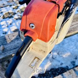Stihl 038 AV Magnum II 24 Bar Chainsaw Runs Strong Well Maintained Easy Start