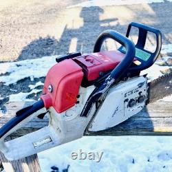 Stihl 038 AV Magnum II 24 Bar Chainsaw Runs Strong Well Maintained Easy Start