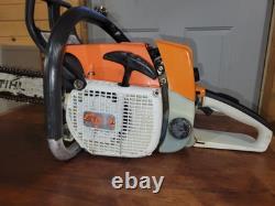 Stihl 038 AV Super Chainsaw With 216 Bar And Chain Run Good Used Chainsaw