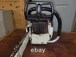 Stihl 038 AV Super Chainsaw With 216 Bar And Chain Run Good Used Chainsaw