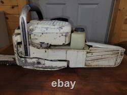 Stihl 038 AV Super Chainsaw With 216 Bar And Chain Run Good Used Chainsaw