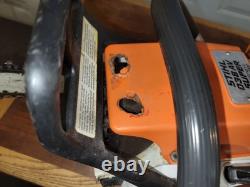 Stihl 038 AV Super Chainsaw With 216 Bar And Chain Run Good Used Chainsaw