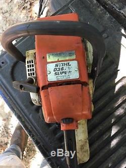 Stihl 038 AV Super Electronic Low Compression. Parts Or Repair. CHAINSAW