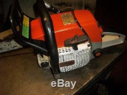 Stihl 038 Super Chainsaw With 25 Bar Good Running Used Saw