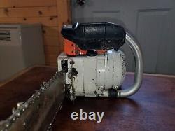 Stihl 041 AV Chainsaw With 20 Bar And Chain Runs Good Used Chainsaw