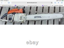 Stihl 041 AV Electronic Chainsaw With new 20 Bar And Chain FREE SHIPPING